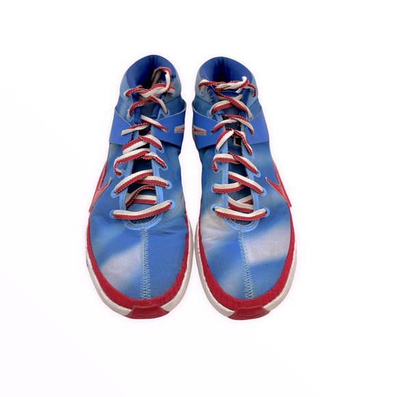 Nike KD 13 Kevin Durant New Jersey Nets Red and Blue Hardwood Classics - Picture 3 of 8
